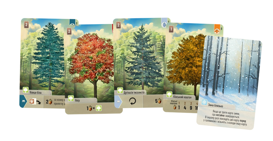 Лісова метушня (Forest Shuffle) настільна гра 99998885 фото