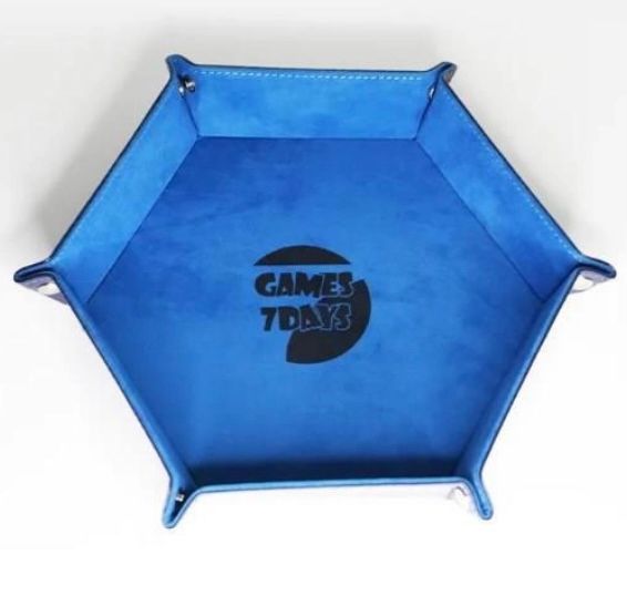 Лоток для кубиків - Hexagon dice tray (light blue) 99999228 фото