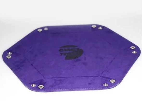 Лоток для кубиків - Hexagon dice tray (dark purple) 99999229 фото