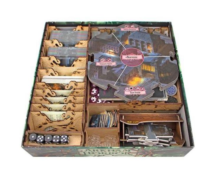 Органайзер ХДФ Arkham Horror (3rd Edition) v2 (Ужас Аркхема 3ред./Жах Аркгема 3 ред.) 99999268 фото