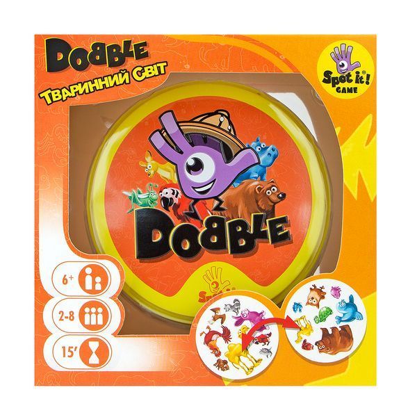 Dobble тваринний світ (Dobble Animaux UA) 99999639 фото