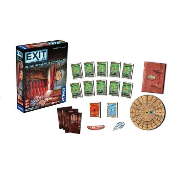 Настольная игра EXIT: Смерть в &laquo;Восточном экспрессе&raquo; (Dead Man on the Orient Express) 99998709 фото
