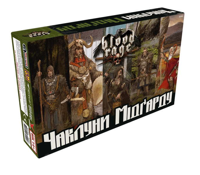 Лють крові. Чаклуни Мідґарду (Кровь и ярость. Колдуны Мидгарда/Blood Rage: Mystics of Midgard) 99998889 фото