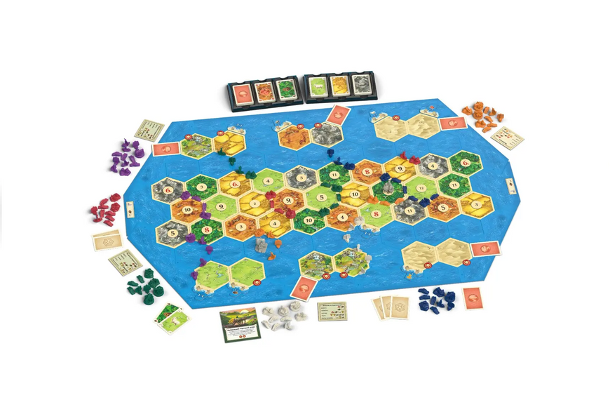 Настольная игра CATAN: Мореплаватели. Дополнение для 5&ndash;6 игроков (Catan: Seafarers &ndash; 5-6 Player Extension) 99998696 фото
