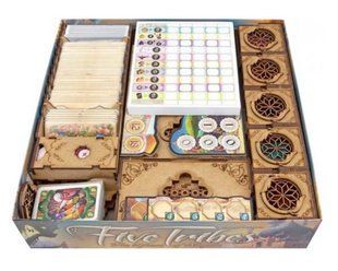 Органайзер ХДФ Five Tribes + Expansion (П'ять каст/Пять племен) + Доповнення 99999159 фото