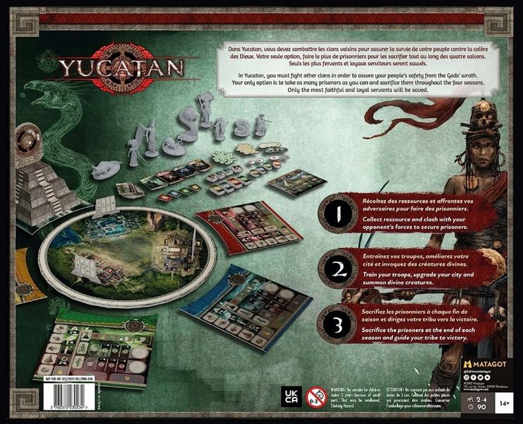 Yucatan (Kickstarter pack - base game + 1-5 game UPS/Юкатан) 99999220 фото