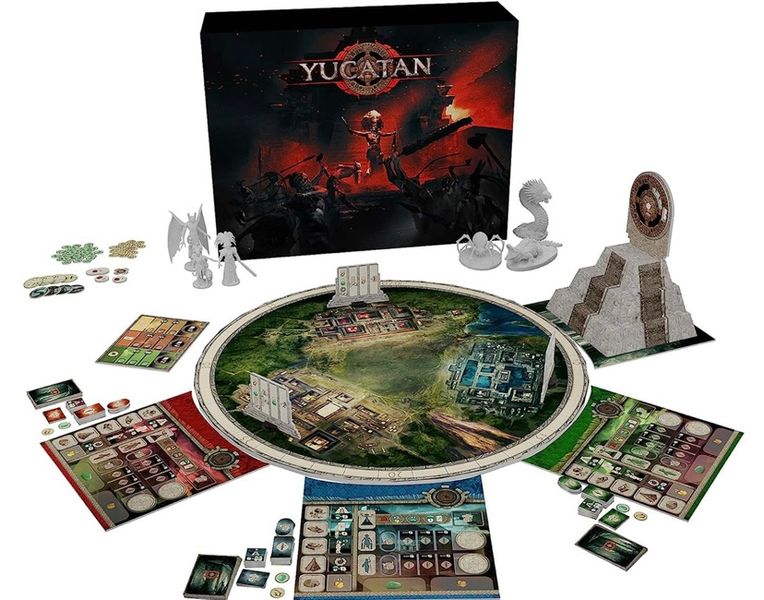 Yucatan (Kickstarter pack - base game + 1-5 game UPS/Юкатан) 99999220 фото