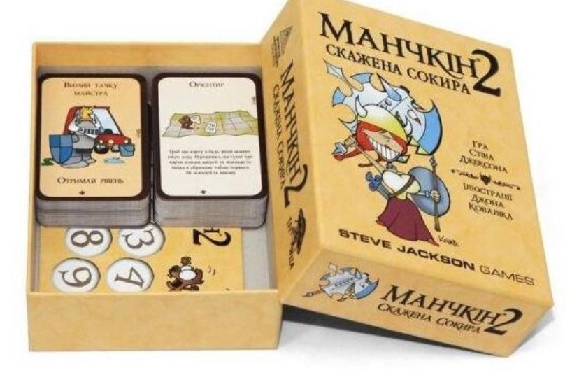 Манчкін 2: Скажена сокира (Манчкин 2: Дикий топор) 99999136 фото