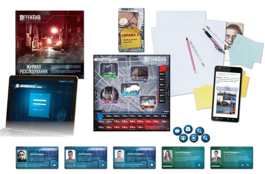 Детектив. Сучасне розслідування (Detective: A Modern Crime Board Game) 99998905 фото