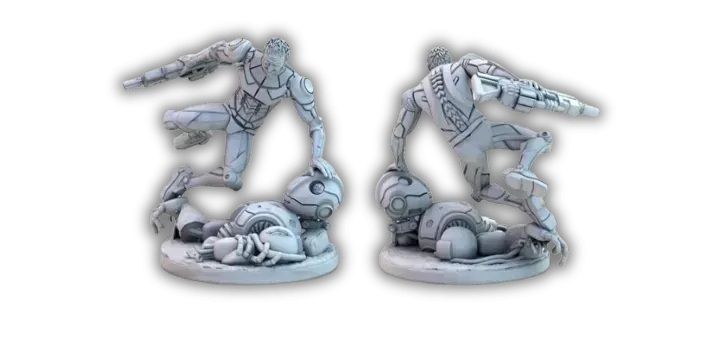 Тамашии: Хроника Восхождения. Миниатюры для игры (Tamashii: Edgerunners) 99998658 фото