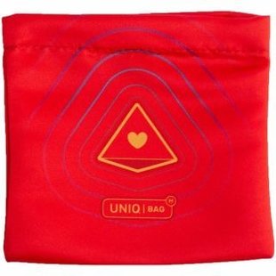 Мішечок Uniqbag 15 Magnetic Wave (червоний) (99) 99999754 фото