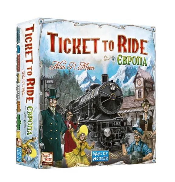 Ticket to Ride: Європа (Билет на Поезд. Европа/Ticket to Ride: Europe) 99999128 фото